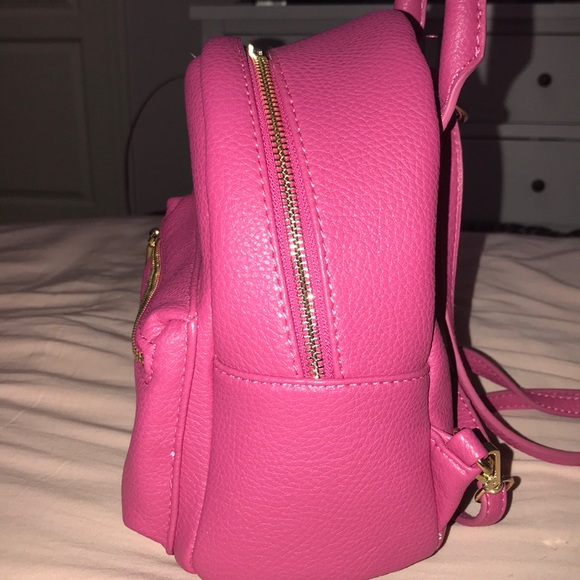 Pink mini backpack - Picture 2 of 3